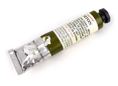 Olejová farba Umton, zelená česká zem, 20ml