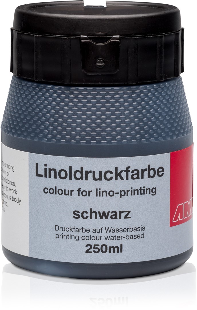 Farba na linoryt Ami 250ml, čierna