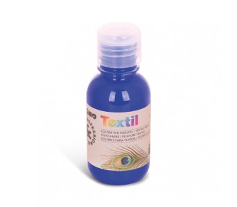 Farba na textil Primo 125ml, tmavá modrá č.500