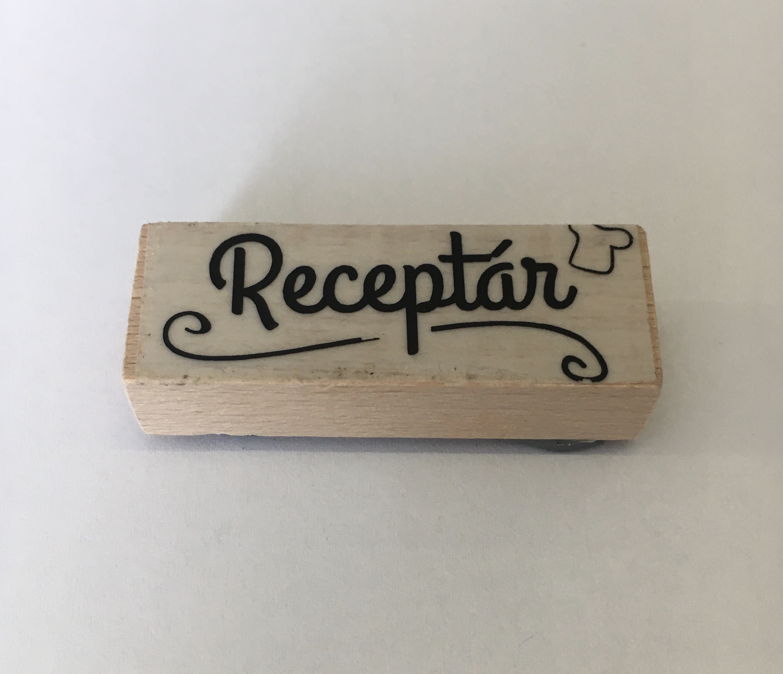 Pečiatka Receptár - keta, 55 x 20mm