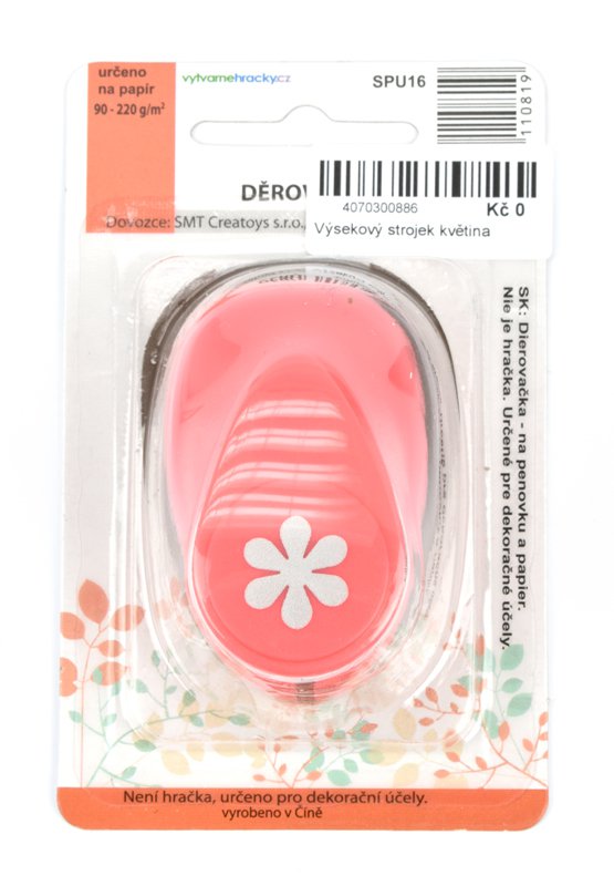 Výsekový strojček kvetinka, 1,6cm