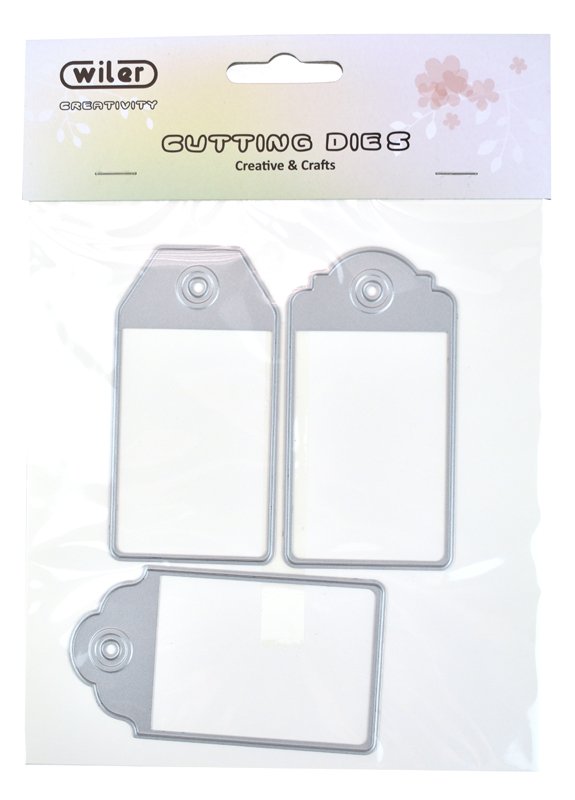 Vyrezávacia šablóna Wiler, Visačky, 3ks