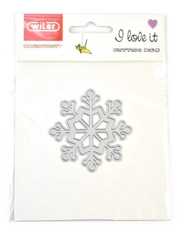Vyrezávacia šablóna wiler, snehová vločka 1