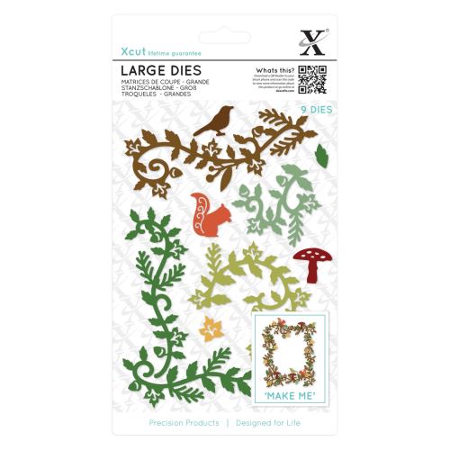 Vyrezávacia šablóna Xcut, Rozkvitajúci les 9ks