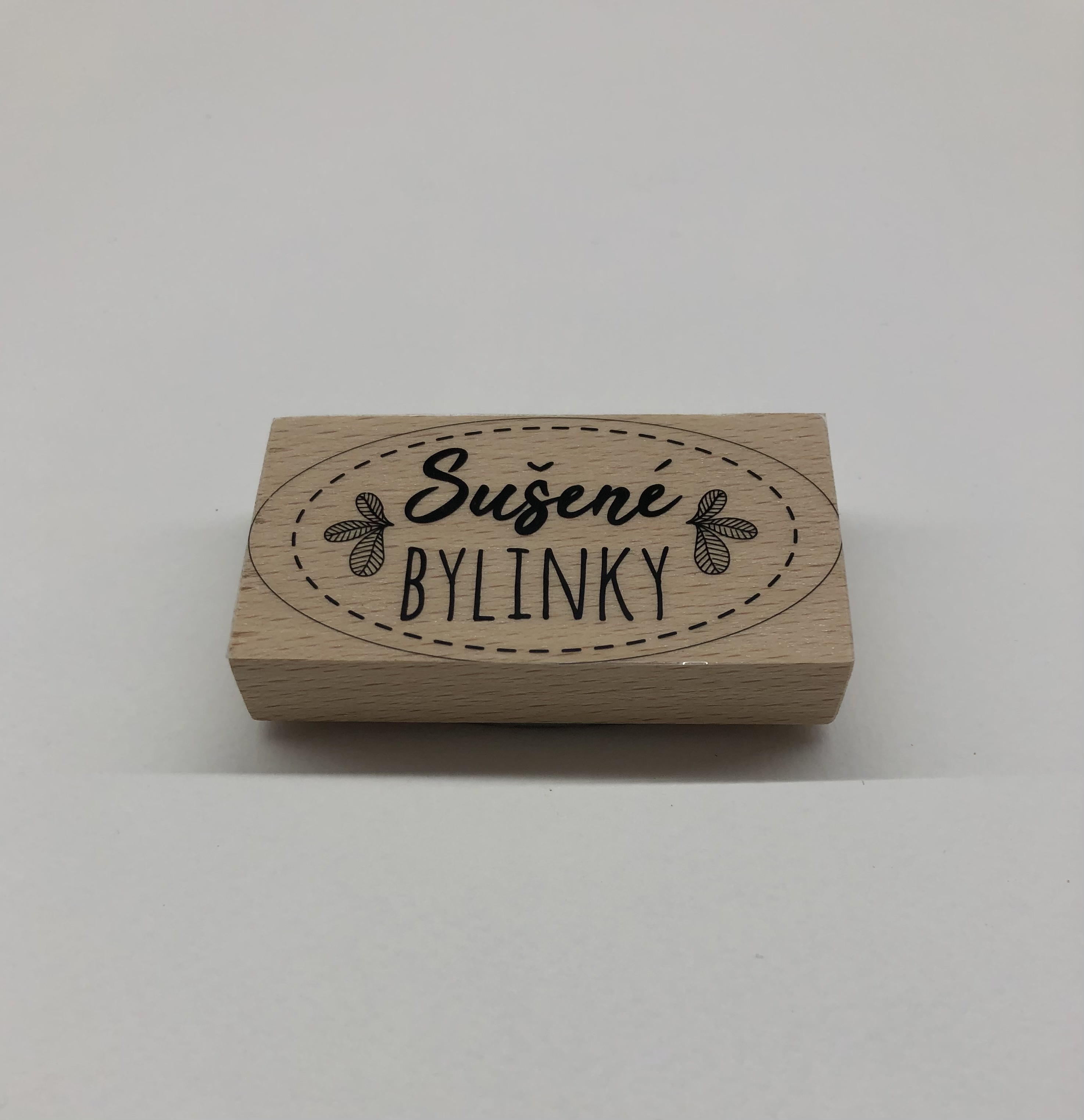 Pečiatka Sušené bylinky, 6,5 x 3,5cm