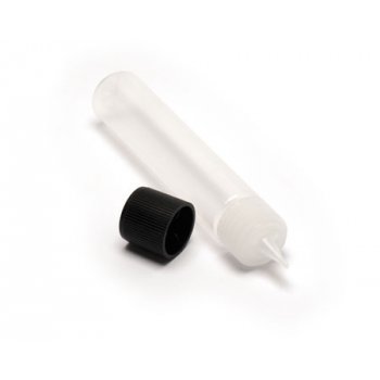 Plastová fľaša s hrotom a krytkou, 25ml