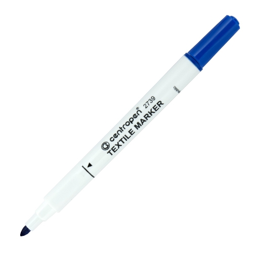 Fixa na textil Centropen, modrá
