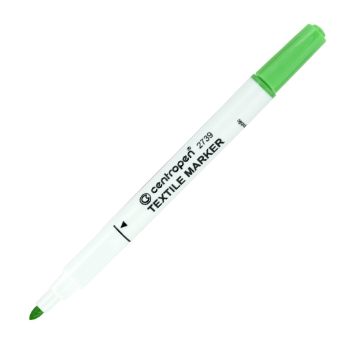 Fixa na textil Centropen, bledo zelená