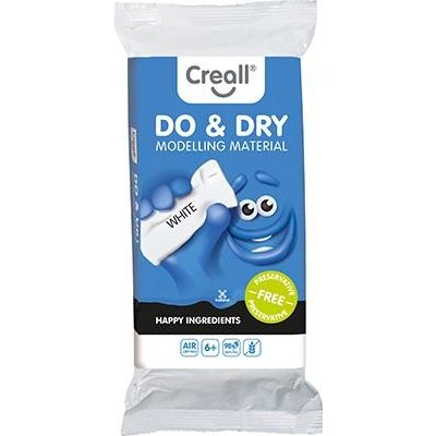 Modelovacia hmota samotvrdnúca Creall biela 1kg, hypoalergénna