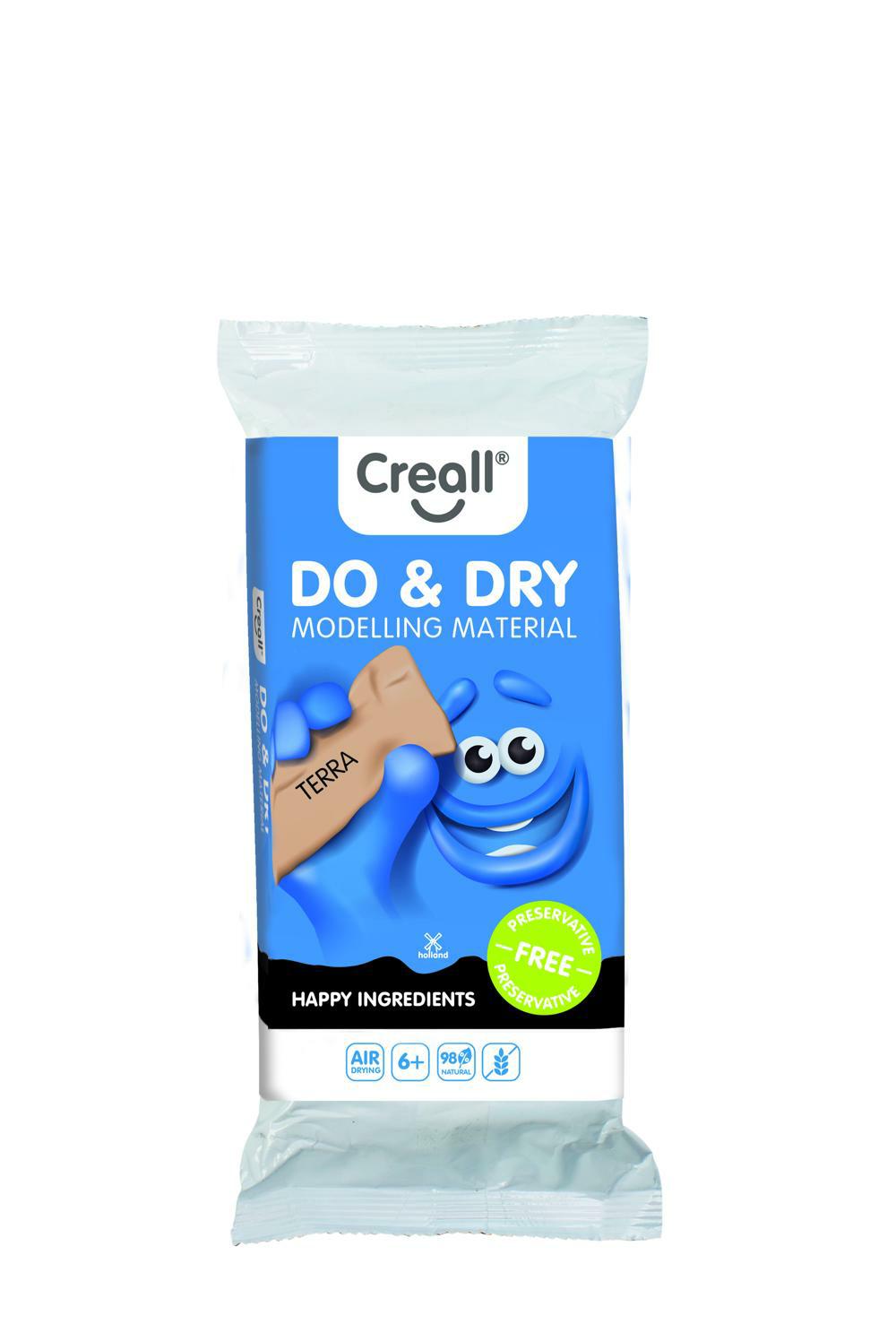 Modelovacia hmota samotvrdnúca Creall terakota 1kg, hypoalergénna