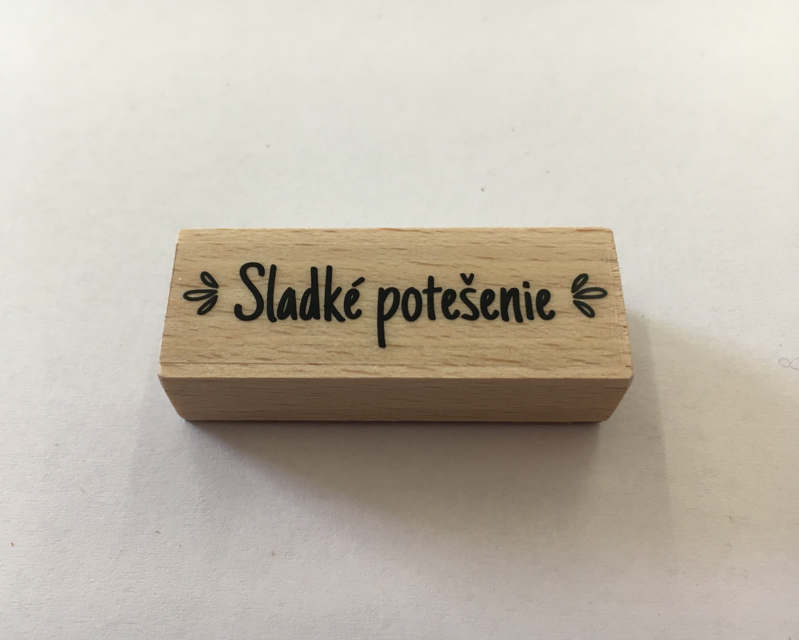 Pečiatka Sladké potešenie 50x19mm