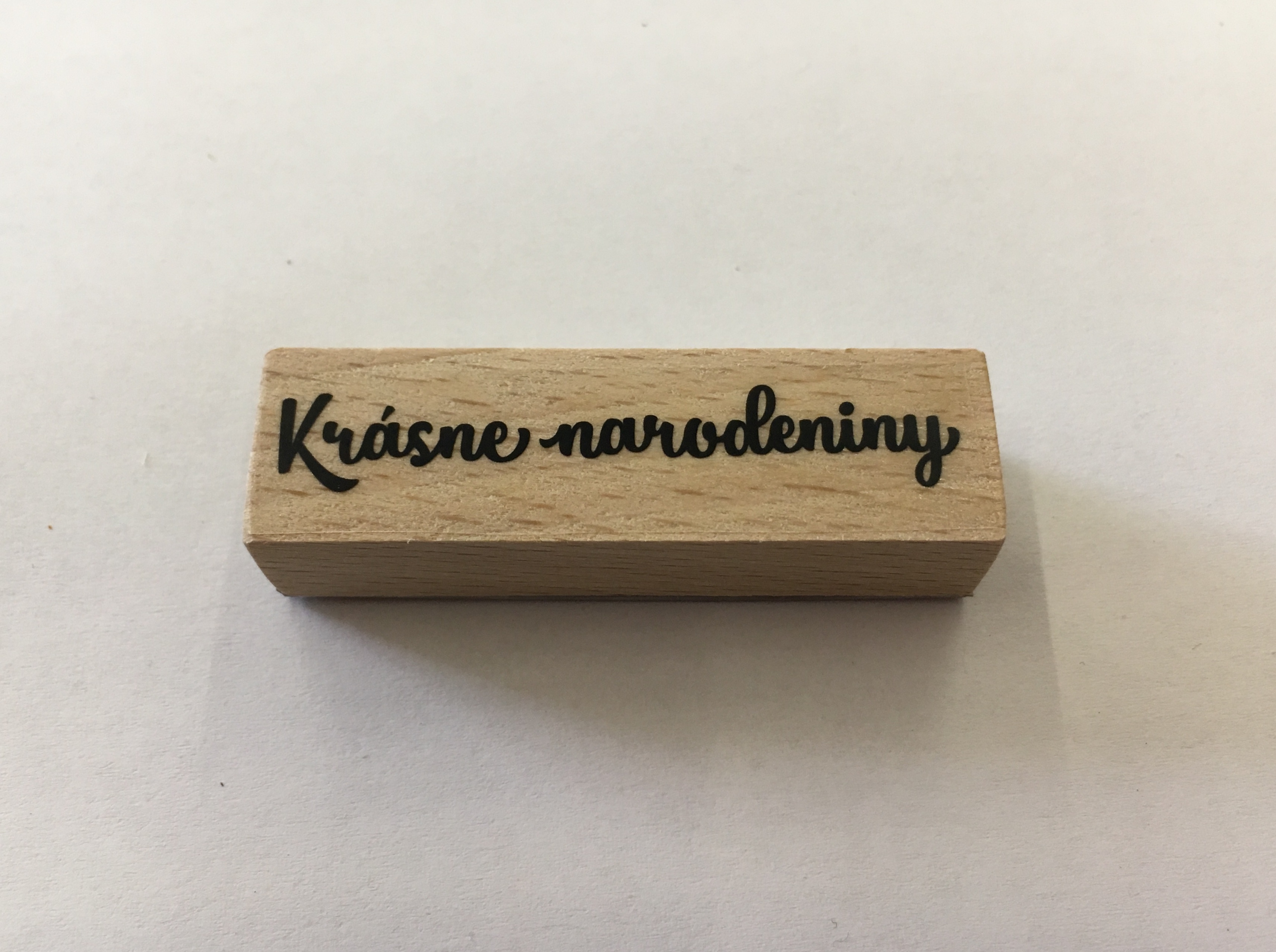 Pečiatka Krásne narodeniny 56x16mm