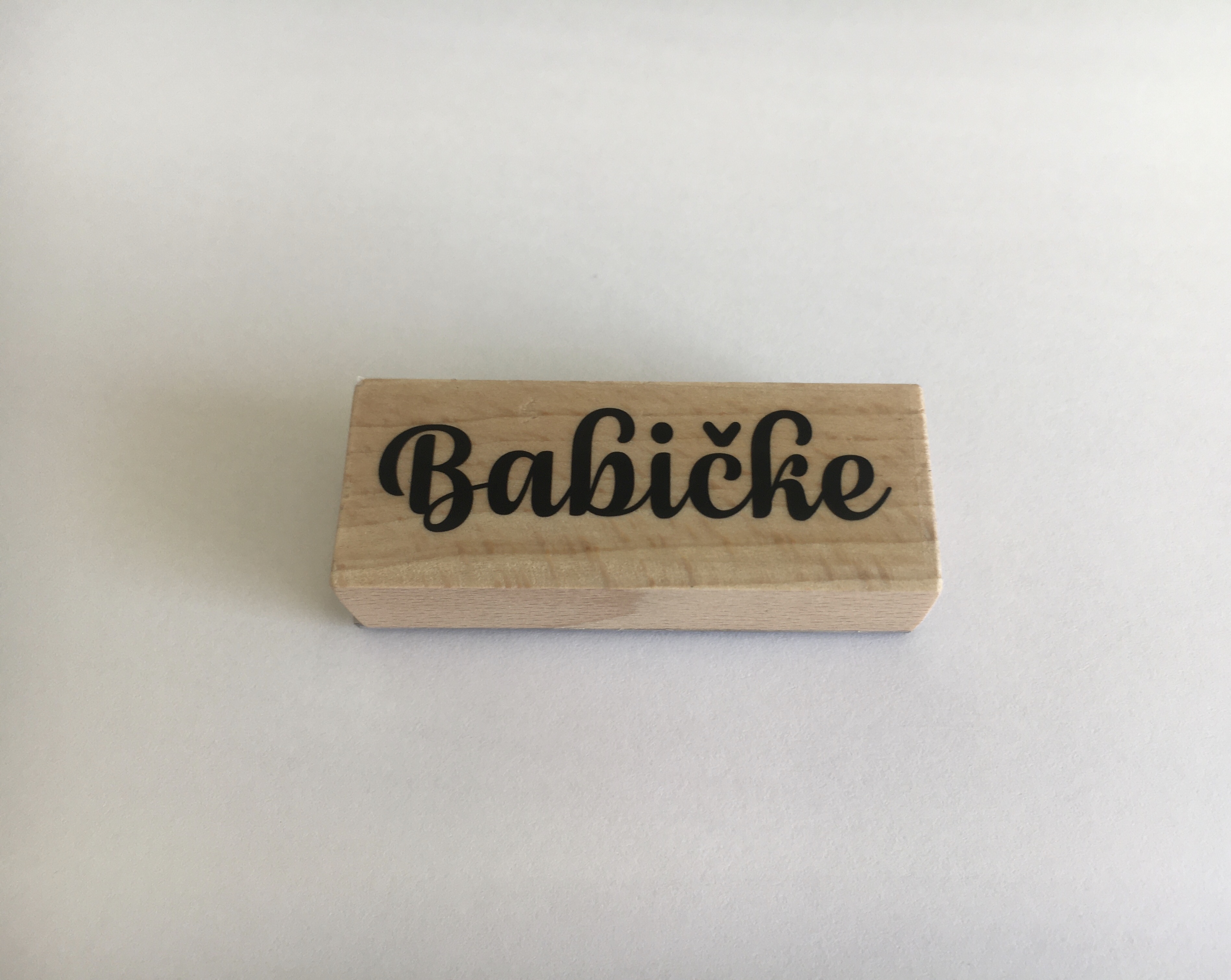 Pečiatka Babičke 57x22mm