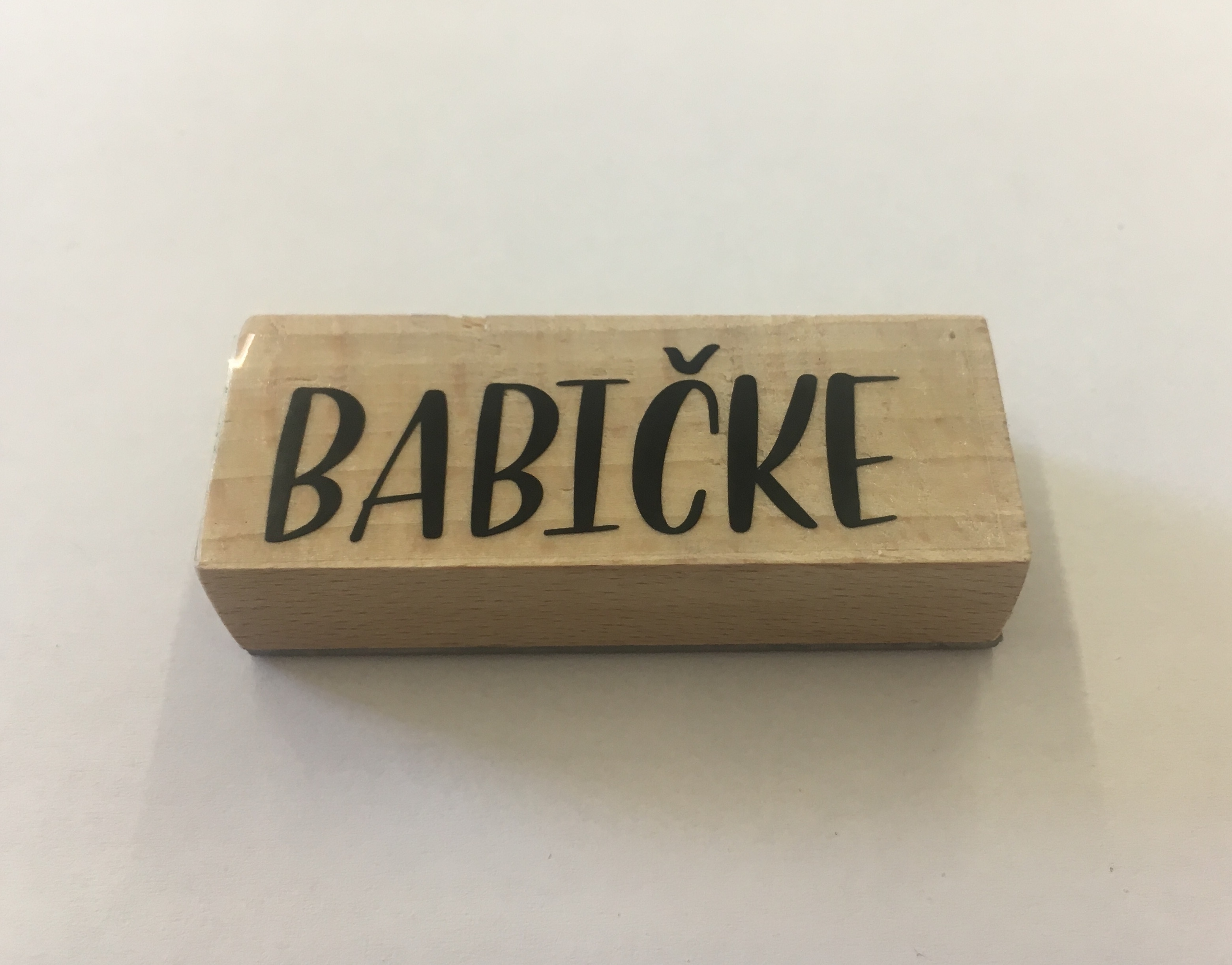 Pečiatka Babičke II 57x22mm