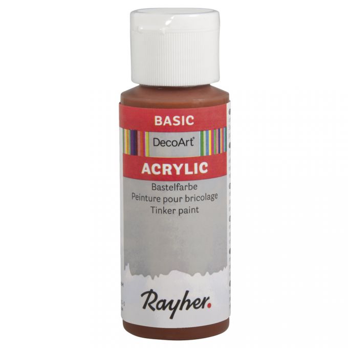 Akrylová farba Rayher, 59ml, čokoládová