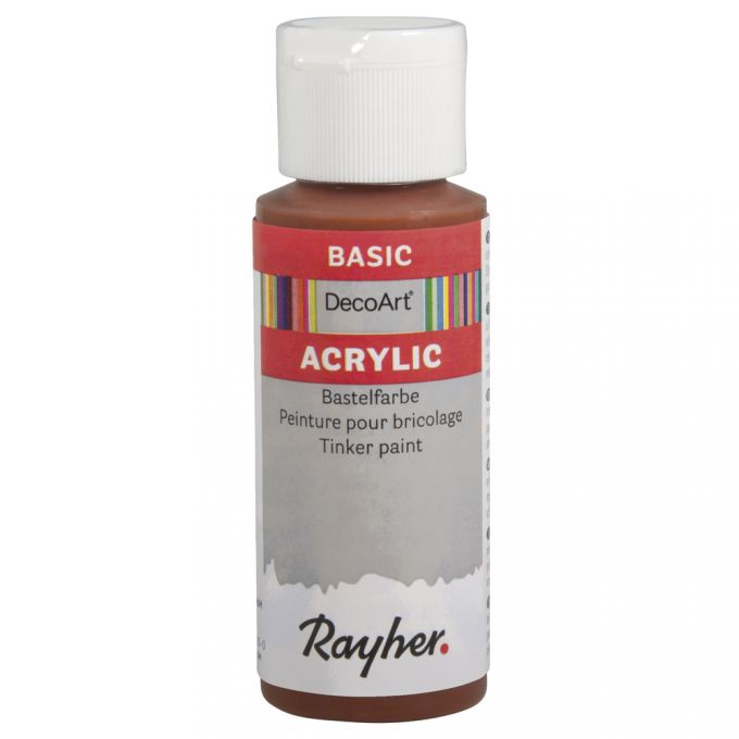 Basic akrylová farba 59ml, čokoládová