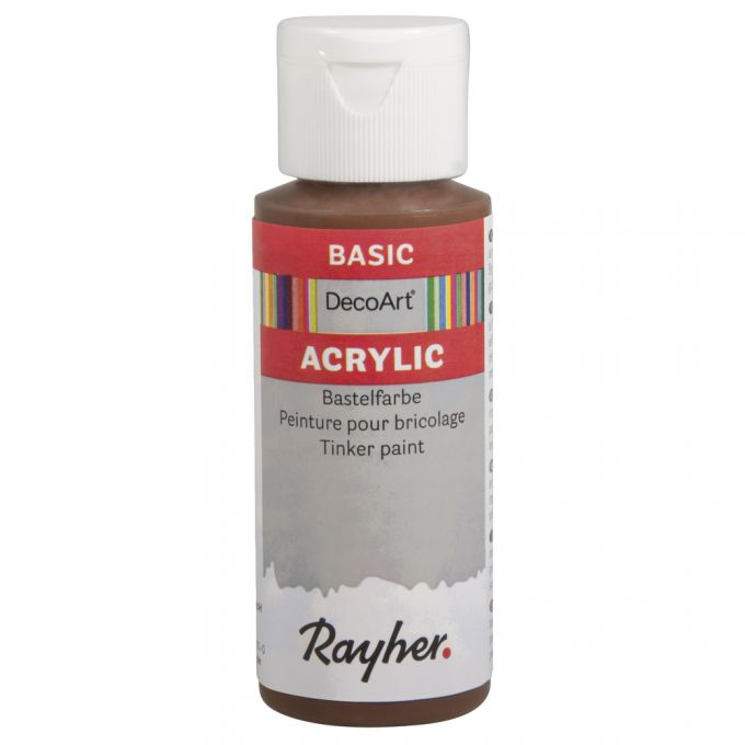 Akrylová farba Rayher, 59ml, gaštanová