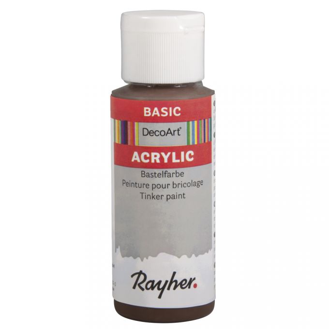 Akrylová farba Rayher, 59 ml, mokka hnedá