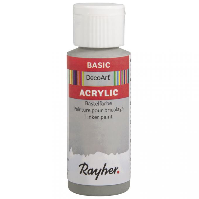 Akrylová farba Rayher,, svetlo šedá