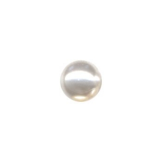  Sklenené voskované perly, 8 mm, balenie 36 ks, biele