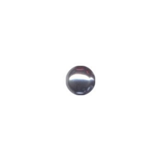  Sklenené voskované perly, 8 mm, 36 ks, sv. šedé