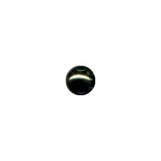  Sklenené voskované perly, 8 mm, balenie 36 ks, olivové