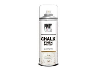 Kriedová farba Chalk Finish PINTY PLUS 400ml - biela
