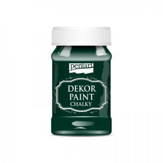Kriedová farba Dekor paint, 100ml, borovicová zelená