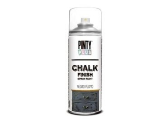 Kriedová farba Chalk Finish PINTY PLUS 400ml - grafitová