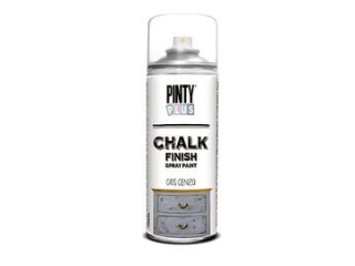 Kriedová farba Chalk Finish PINTY PLUS 400ml - šedá
