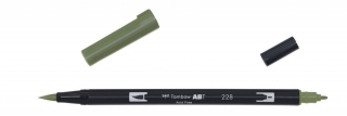Tombow ABT akvarelový Dual Brush Pen, grey green 228