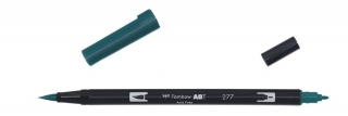 Tombow ABT akvarelový Dual Brush Pen, dark green 277