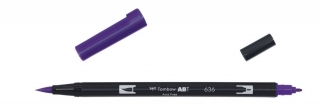 Tombow ABT akvarelový Dual Brush Pen, imperial purple 636
