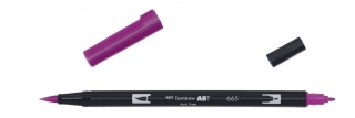 Tombow ABT akvarelový Dual Brush Pen, purple 665 