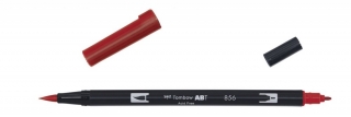 Tombow ABT akvarelový Dual Brush Pen, chinese red 856