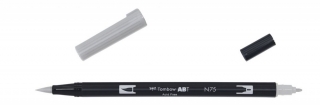 Tombow ABT akvarelový Dual Brush Pen, cool grey 3 N75