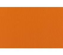 Vlnitá lepenka A4 - 3D - oranžová 260g