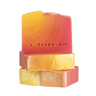 Ručne vyrobené mydlo Almara soap - Peach nectar , 100g