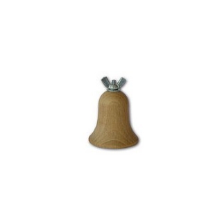 Drevený zvonček, forma mini, výška 3cm