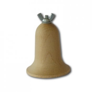 Drevený zvonček, stredná forma, výška 6cm